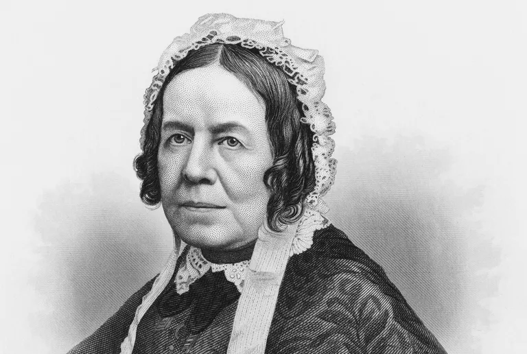 Portrait of Magazine editor Sarah Josepha Hale