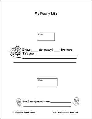 A Memory Book Project for Kids (Printable Pages)